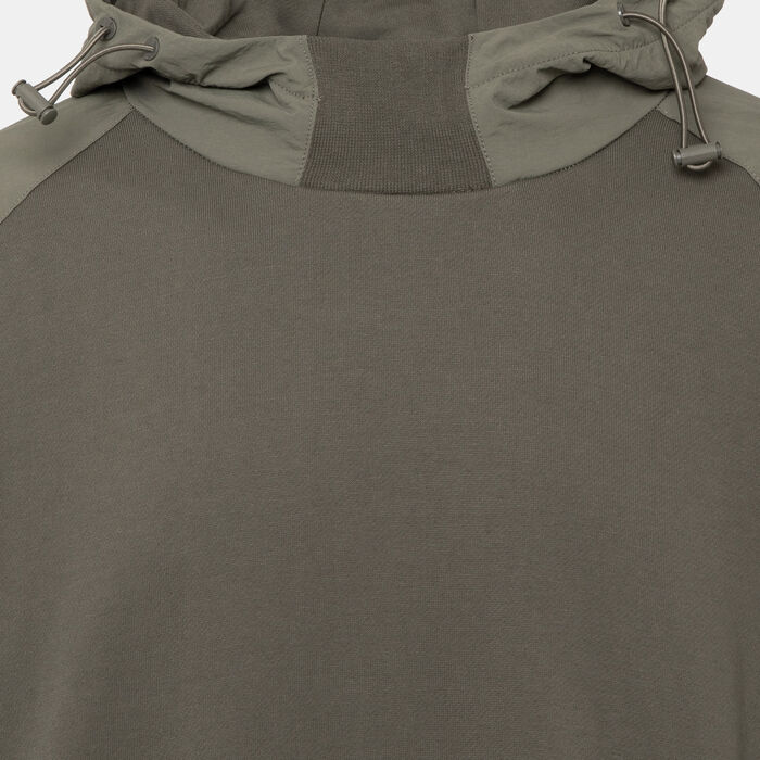 Sun and Sand Sports Men's Hybrid Hoodie Green Sun and Sand Sports Men's Hybrid Hoodie Green image number 2