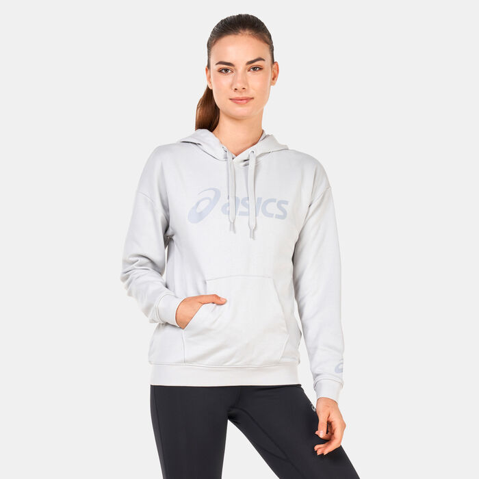 ASICS Women's Big Oth Pullover Hoodie Grey ASICS Women's Big Oth Pullover Hoodie Grey image number 0