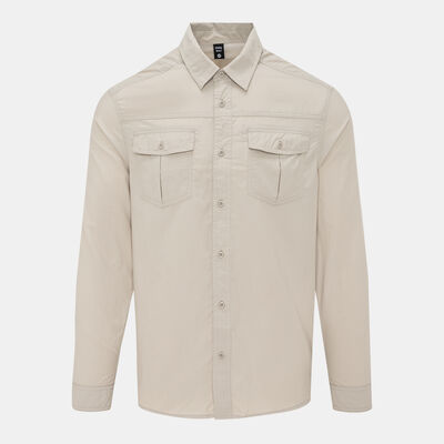 Sun and Sand Sports Men's Utility Shirt Beige