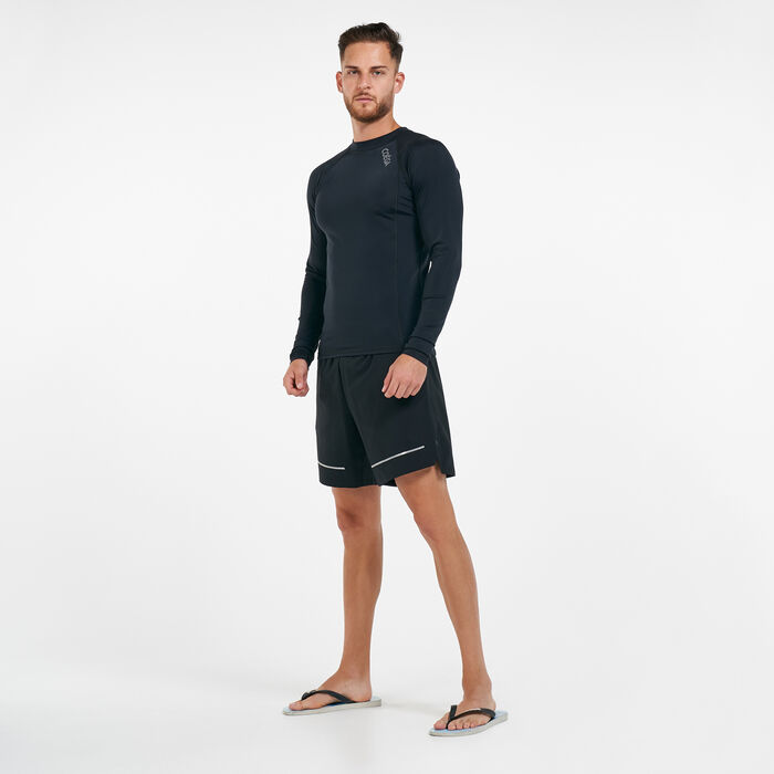 COEGA Men's Long Sleeves Rashguard Black COEGA Men's Long Sleeves Rashguard Black image number 2
