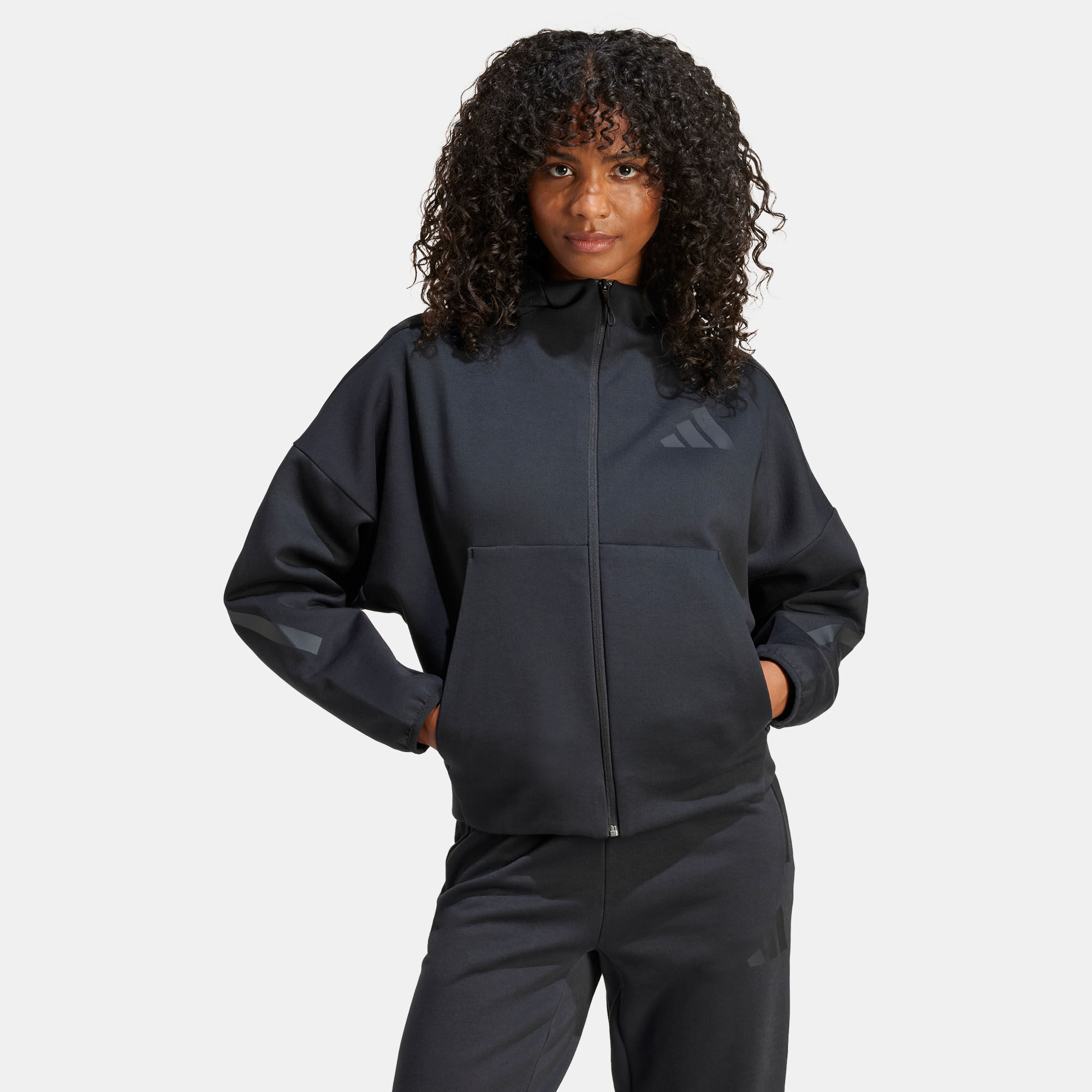 Women s Z.N.E. Full Zip Hoodie Black adidas in KSA SSS