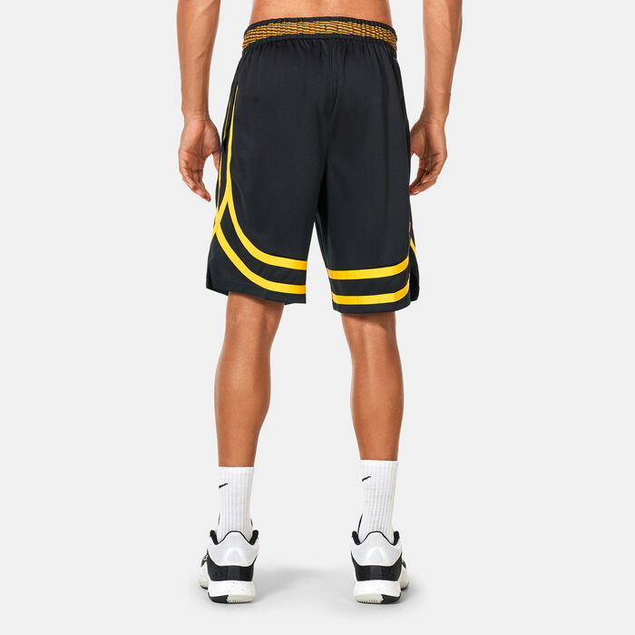 Nike Men's NBA Golden State Warriors City Edition Dri-FIT Swingman Basketball Shorts - 2023/24 Black Nike Men's NBA Golden State Warriors City Edition Dri-FIT Swingman Basketball Shorts - 2023/24 Black image number 1