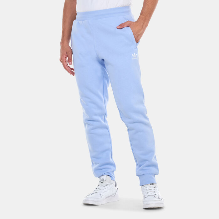 adidas Originals Men's Trefoil Essentials Pants Blue adidas Originals Men's Trefoil Essentials Pants Blue image number 1