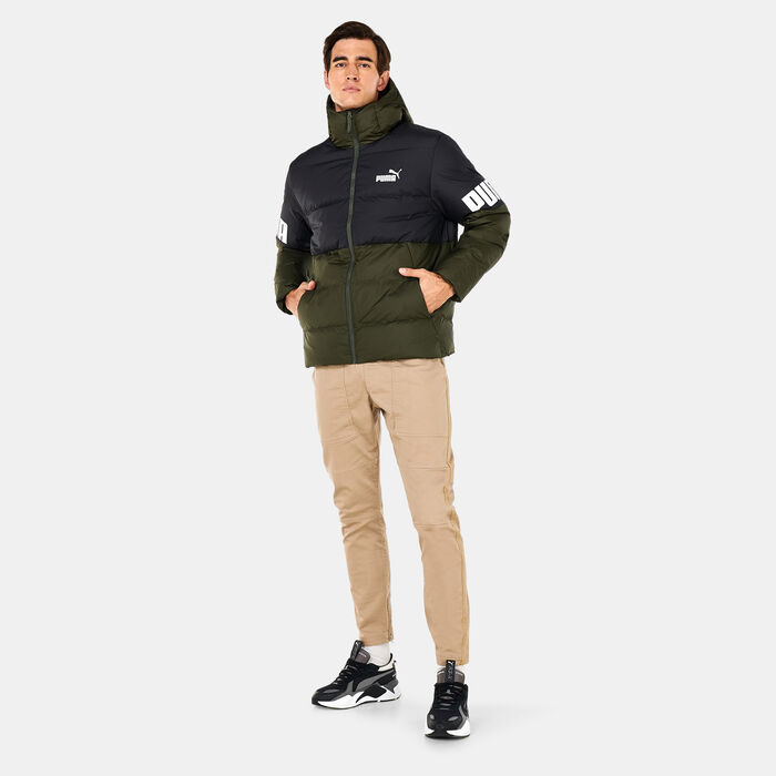PUMA Men's Power Down Puffer Jacket Green PUMA Men's Power Down Puffer Jacket Green image number 2