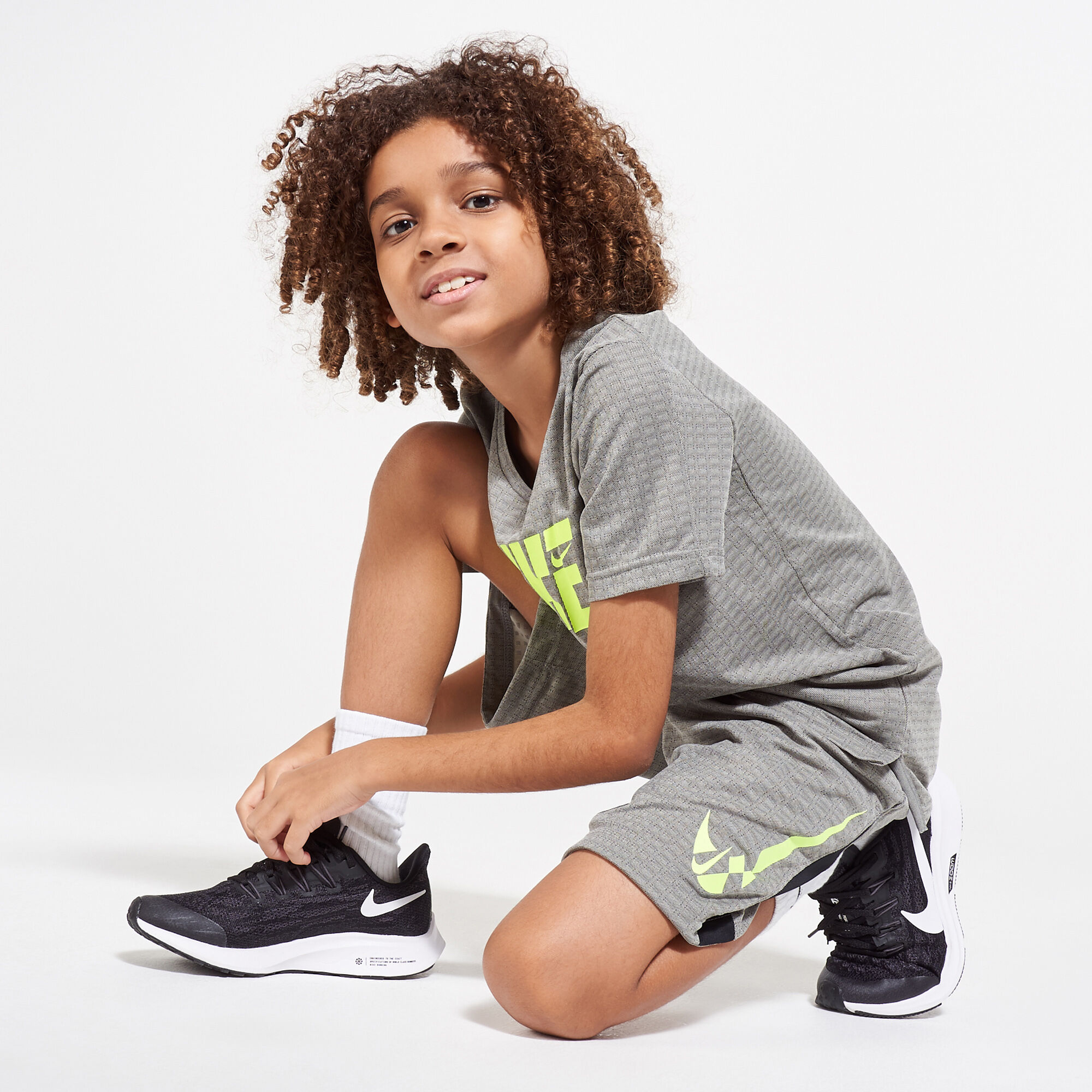 Boys dri fit discount shorts