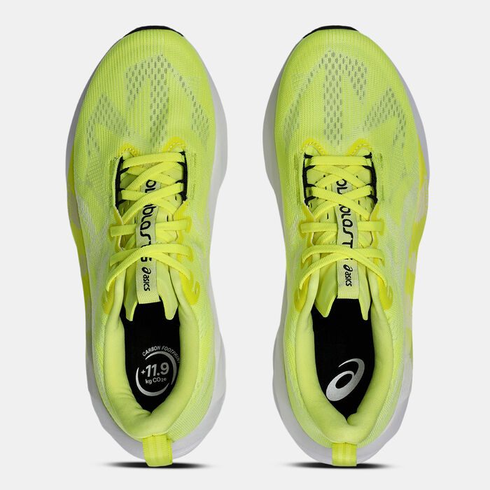 ASICS Men's NOVABLAST 5 Running Shoes Green ASICS Men's NOVABLAST 5 Running Shoes Green image number 4