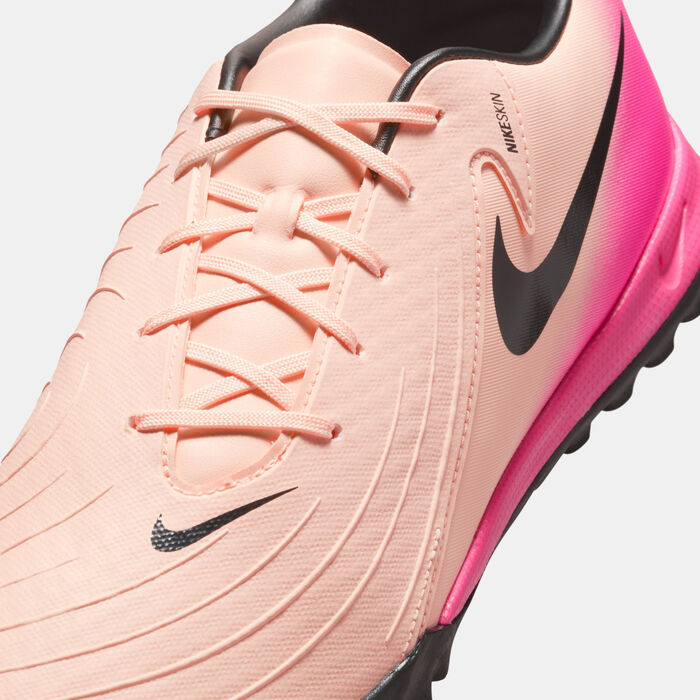 Nike Men's Phantom GX 2 Academy Turf Ground Football Shoes Peach image number 4