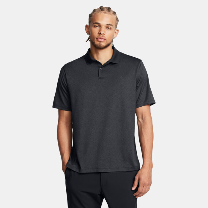 Under Armour Men's Matchplay Printed Polo Shirt Black image number 0
