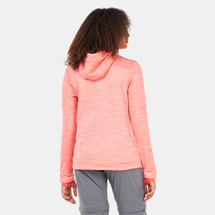 Columbia Women's Claudia Ridge™ Fleece Hoodie Red Columbia Women's Claudia Ridge™ Fleece Hoodie Red image number 1