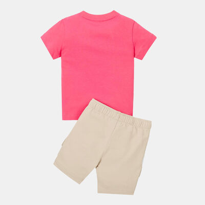 PUMA Kids' Minicats Downtown Set Pink