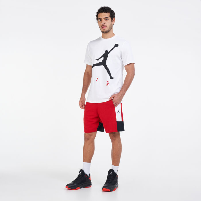 Jordan Men's Jumpman Fleece Shorts Red Jordan Men's Jumpman Fleece Shorts Red image number 2