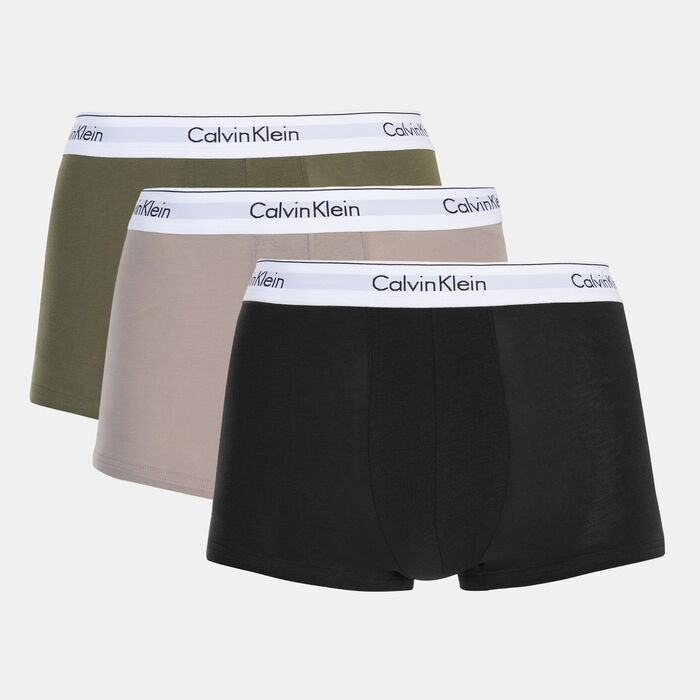 Calvin Klein Men's Modern Trunk Briefs (3 Pack) Multi-Color Calvin Klein Men's Modern Trunk Briefs (3 Pack) Multi-Color image number 0