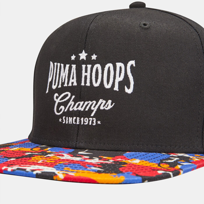PUMA Pro Basketball Graphic Cap Black PUMA Pro Basketball Graphic Cap Black image number 2