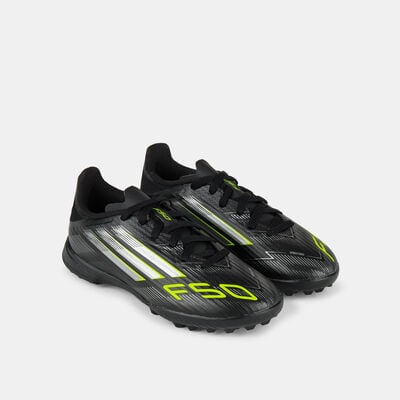 adidas Kids' F50 League Turf Ground Football Shoes Black adidas Kids' F50 League Turf Ground Football Shoes Black