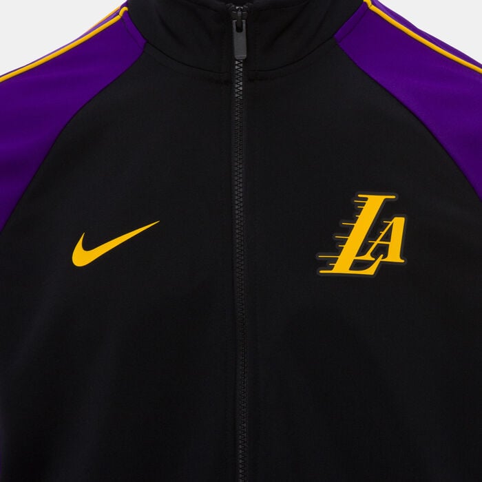 Nike Men's NBA Los Angeles Lakers Club Courtside City Edition Tracksuit Black Nike Men's NBA Los Angeles Lakers Club Courtside City Edition Tracksuit Black image number 2