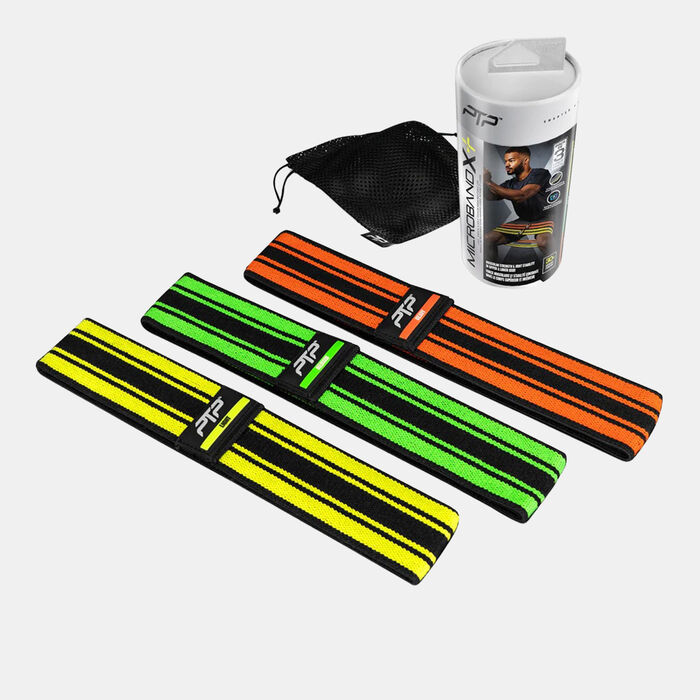 PTP X+ Resistance Microbands Set (3 Pieces) Multi-Color PTP X+ Resistance Microbands Set (3 Pieces) Multi-Color image number 1