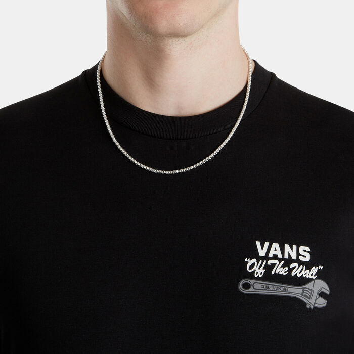 Vans Men's Wrenched T-Shirt Black image number 3