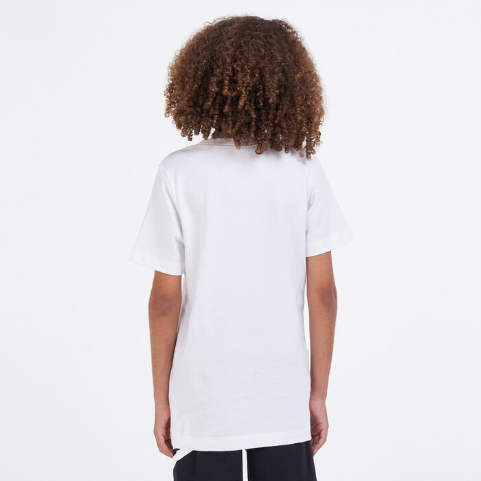 Nike Kids' Sportswear T-Shirt (Older Kids) White Nike Kids' Sportswear T-Shirt (Older Kids) White image number 1