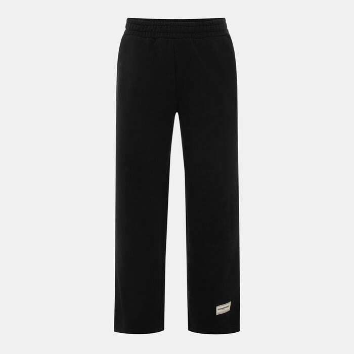 The Giving Movement Men's Wide Leg Joggers Black The Giving Movement Men's Wide Leg Joggers Black image number 0
