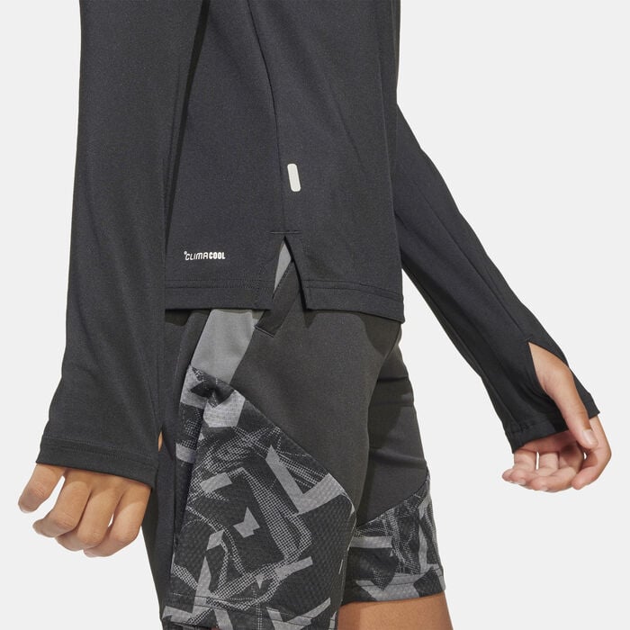 adidas Kids' Sport Icons Fractal Print Shorts Black adidas Kids' Sport Icons Fractal Print Shorts Black image number 3