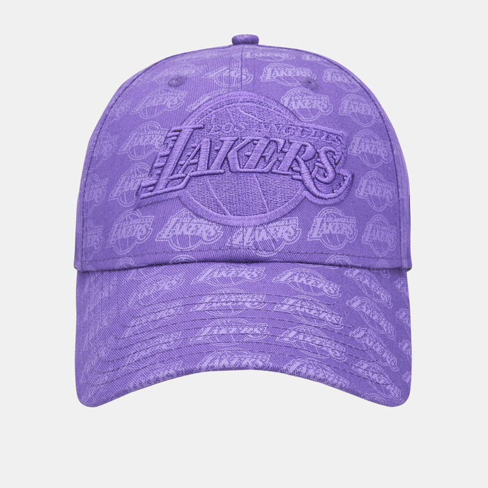New Era Men's NBA Los Angeles Lakers Team Monogram 9FORTY Cap Purple New Era Men's NBA Los Angeles Lakers Team Monogram 9FORTY Cap Purple image number 0