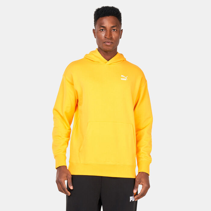PUMA Men's Classics Relaxed Hoodie Orange PUMA Men's Classics Relaxed Hoodie Orange image number 0