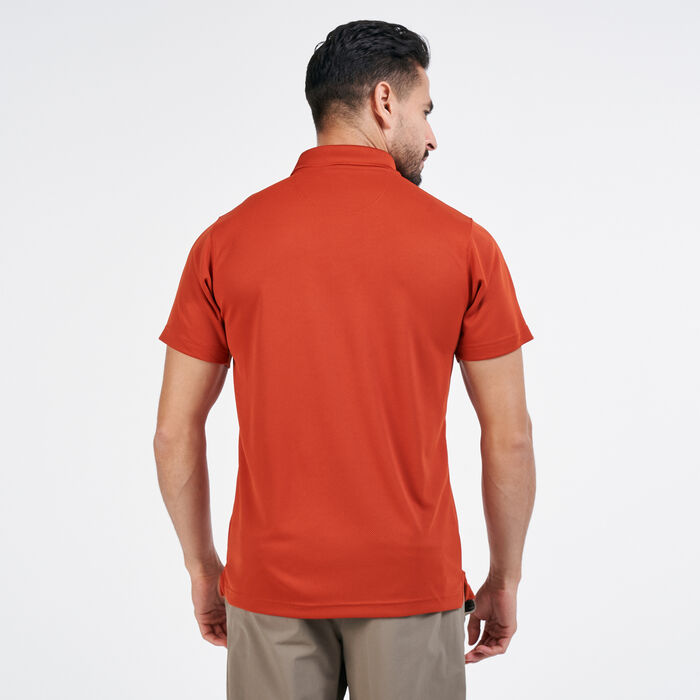 Columbia Men's Utilizer™ Polo T-Shirt Brown Columbia Men's Utilizer™ Polo T-Shirt Brown image number 1