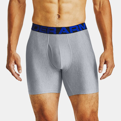 Under Armour Men's UA Tech™ 6 inch Boxerjock® (2 Pack) Blue