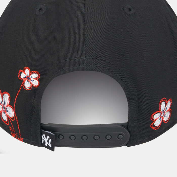 New Era MLB New York Yankees Flower Icon 9FIFTY Cap Black New Era MLB New York Yankees Flower Icon 9FIFTY Cap Black image number 1