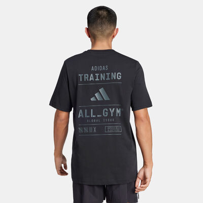 adidas Men's All-Gym Category Graphic T-Shirt Black
