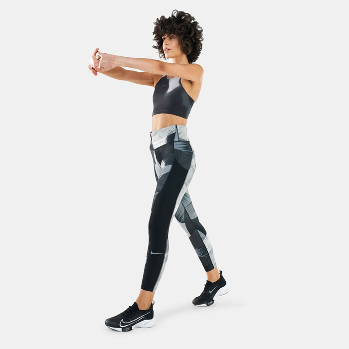 Nike Women’s Dri-FIT Epic Luxe 7/8 Leggings Grey Nike Women’s Dri-FIT Epic Luxe 7/8 Leggings Grey image number 2