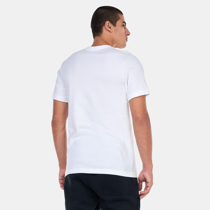 Nike Men's Sportswear Just Do It T-Shirt White Nike Men's Sportswear Just Do It T-Shirt White image number 3