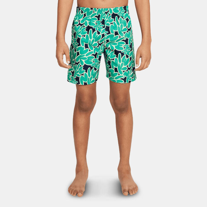 Nike Swim KIds' Swimming Volley Shorts Green image number 0