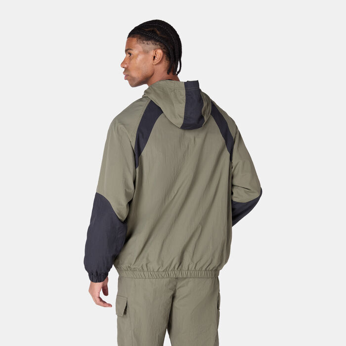 Sun and Sand Sports Men's 1/4-Zip Jacket Grey image number 1