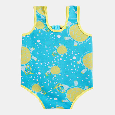 Speedo Kids' X Tommy Turtle Baby Wrap Swimming Bodysuit (Baby & Toddler) Multi-Color