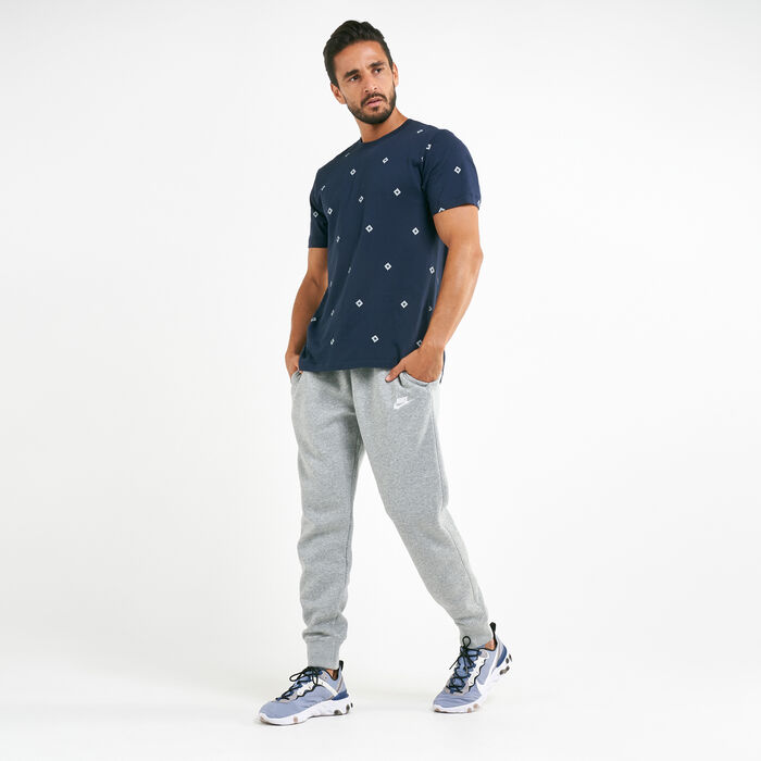 Nike Men's Sportswear Club Fleece Joggers Grey Nike Men's Sportswear Club Fleece Joggers Grey image number 2