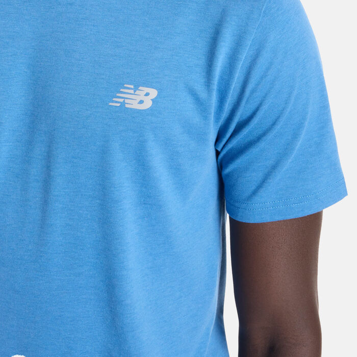 New Balance Men's Jersey Training T-Shirt Black image number 3