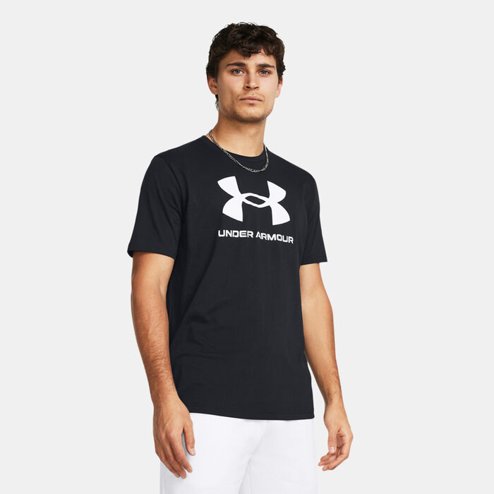 Under Armour Men's Logo T-Shirt Black Under Armour Men's Logo T-Shirt Black image number 0