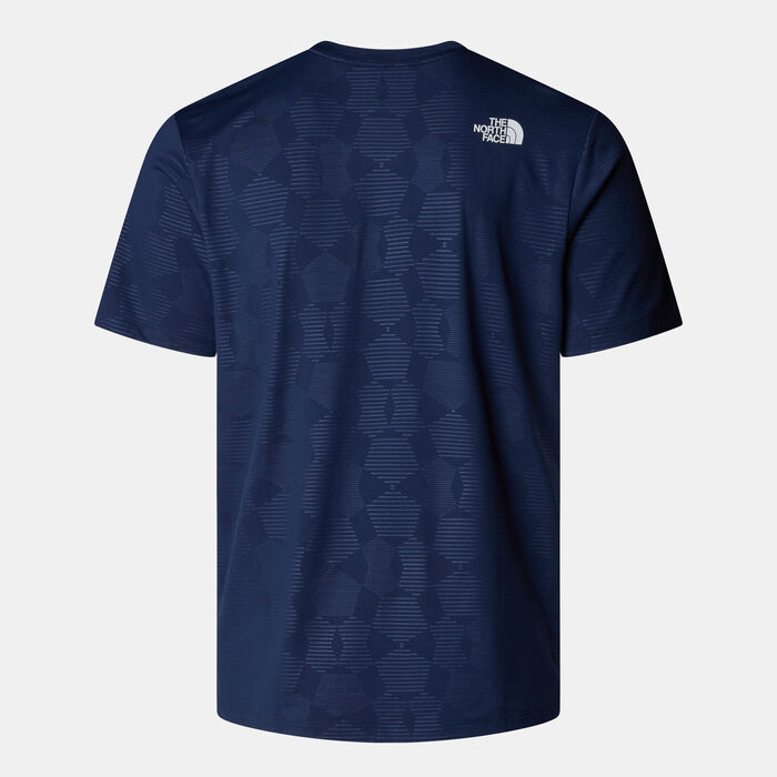 The North Face Men's 24/7 Embossed T-Shirt Blue The North Face Men's 24/7 Embossed T-Shirt Blue image number 1