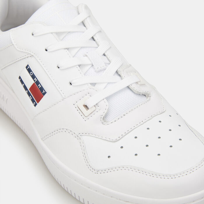Tommy Hilfiger Men's Retro Basket Shoe White Tommy Hilfiger Men's Retro Basket Shoe White image number 4