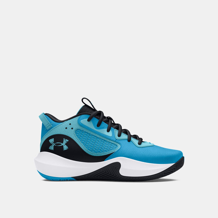 Under Armour Kids' UA Lockdown 6 Basketball Shoes (Older Kids) Blue Under Armour Kids' UA Lockdown 6 Basketball Shoes (Older Kids) Blue image number 0