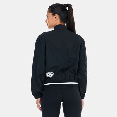 adidas Women's Scribble Woven Jacket Black