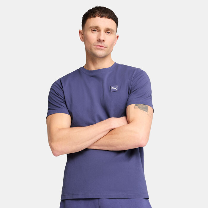 PUMA Men's Elevated T-Shirt Purple PUMA Men's Elevated T-Shirt Purple image number 0