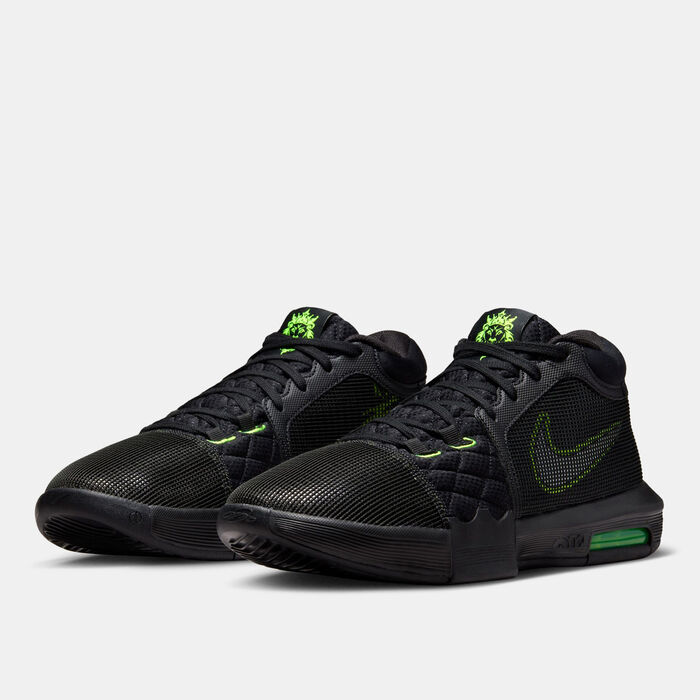 Nike LeBron Witness 8 Basketball Shoes Black Nike LeBron Witness 8 Basketball Shoes Black image number 2