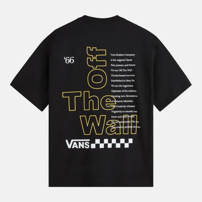 Vans Men's Posted T-Shirt Black image number 1