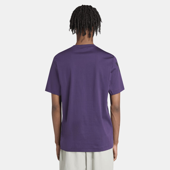 adidas Men's Z.N.E. T-Shirt Purple image number 1