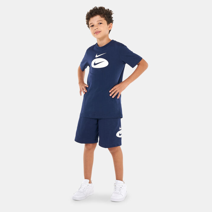 Nike Kids' Sportswear HBR Core T-Shirt Blue Nike Kids' Sportswear HBR Core T-Shirt Blue image number 2