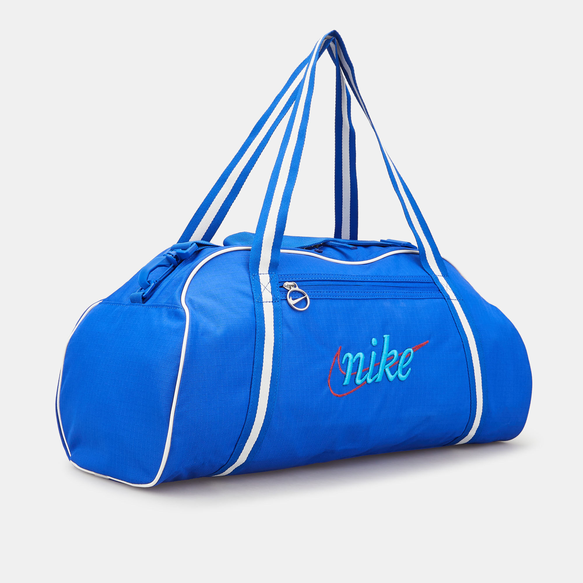 Blue nike gym bag sales
