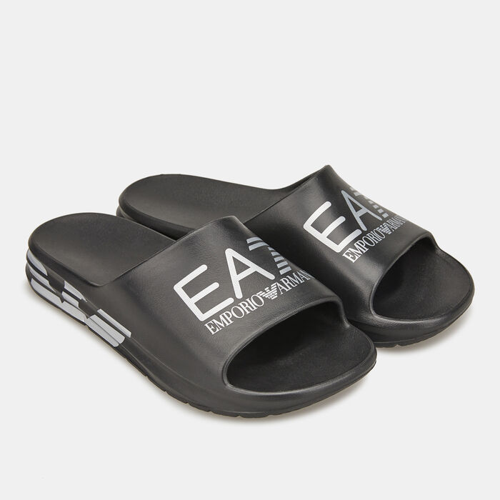 EA7 Emporio Armani Beachwear Slides Black EA7 Emporio Armani Beachwear Slides Black image number 0