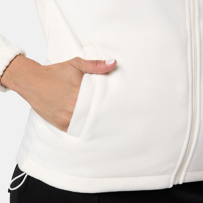 Sun and Sand Sports Women's Fleece Jacket White image number 4